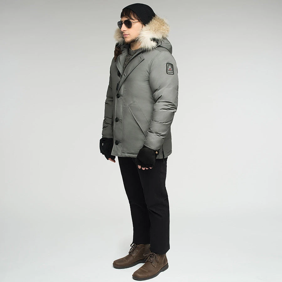 Toronto City Parka - Steel Grey 5 Toronto City Parka - Steel Grey - Image 3