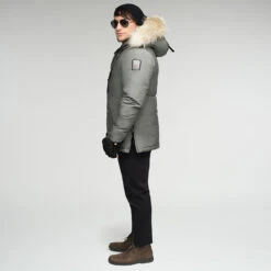 Toronto City Parka - Navy -Fashion Menswear Store Toronto Steel Grey 04 be30a71f 3f3c 4fb3 bd94 38820300786f