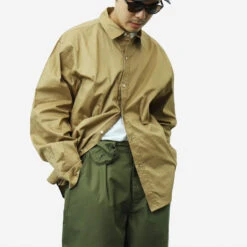 Trench Shirt - Khaki -Fashion Menswear Store TrenchShirt Khaki02 2c21e69c d60f 45f7 9095 eecca28c75d6