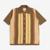Velzy Picchi Stripe S/S Polo Cardigan - Brown/Multi -Fashion Menswear Store VelzyPicchiStripeSSKnitPoloCardigan BrownMulti01 2c98191b 4696 4b01 ae7c de09df597f39