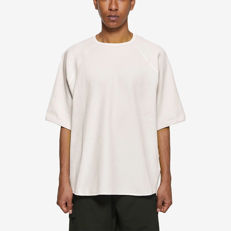Goldwin Light Waffle T-Shirt - White 3 Goldwin Light Waffle T-Shirt - White