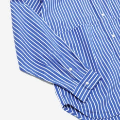 Wild Hunting Pocket Shirt - Blue Stripe -Fashion Menswear Store WILDHuntingSHIRT BlueStripe04