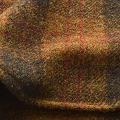 Wool Zip-Up Overshirt - Brown Plaid -Fashion Menswear Store WoolZip UpOvershirt BrownPlaid04