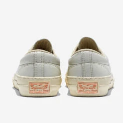 Military Standard Leather Low Sneaker - Off White -Fashion Menswear Store catchball220809 0081